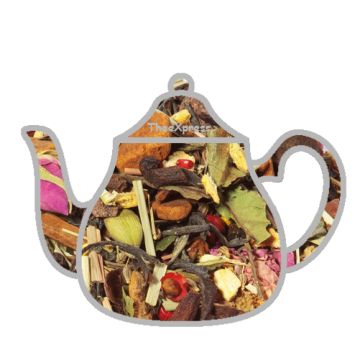 Grüner und würziger Chai-Tee Bio