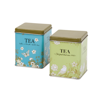 Tee-Aufbewahrungsbox Blooming green 60 x 60