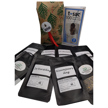 Weihnachten - Silvester 8 Tage Tee-Paket