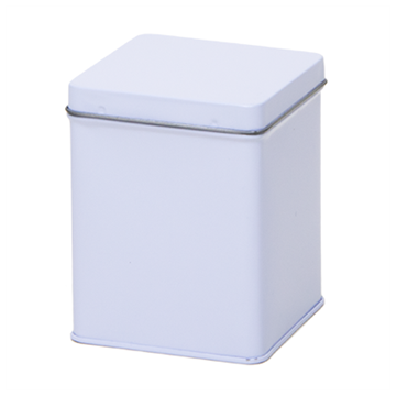Standard-Kanister quadratisch 75x75 weiß